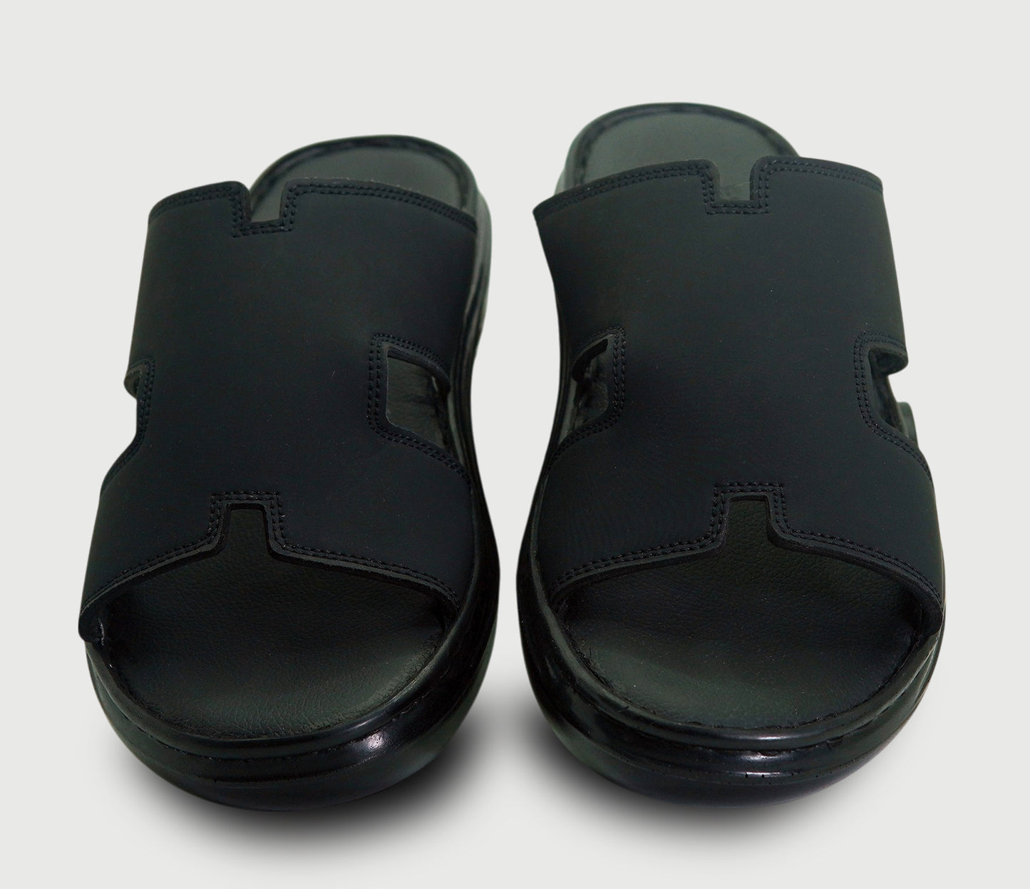 SPENZO - Art.739 "Urban Comfort Slides" - Full Black