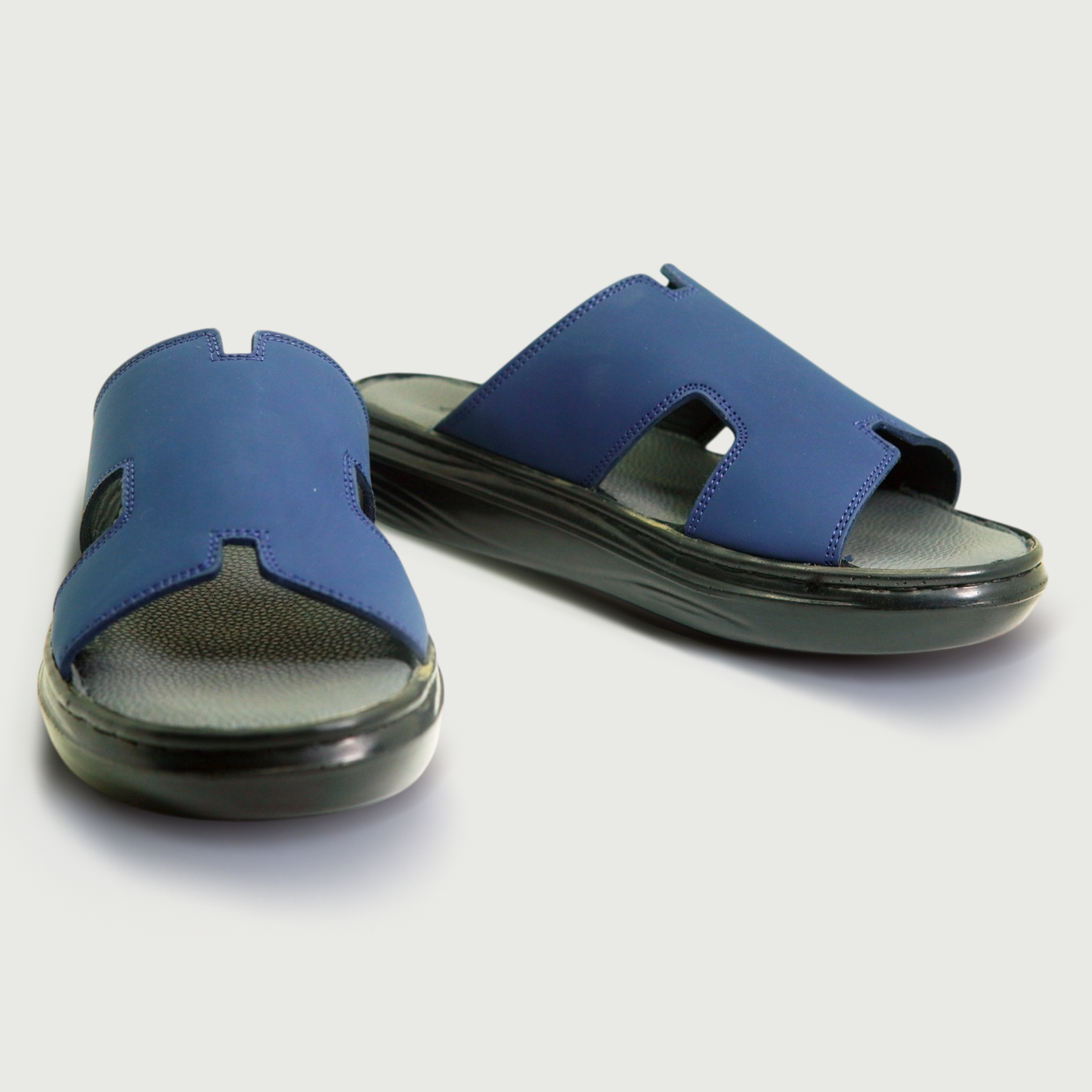 SPENZO - Art.739 "Urban Comfort Slides" - Navy Blue