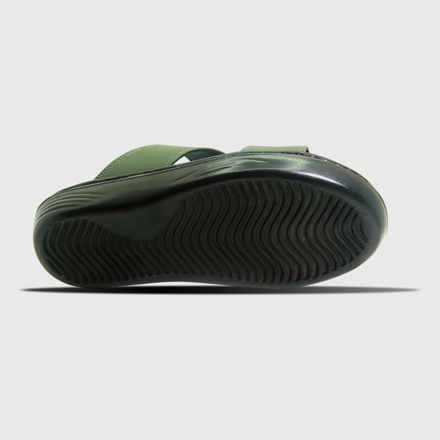 SPENZO - Art.736 "Modern Luxe Slides" - Olive Green