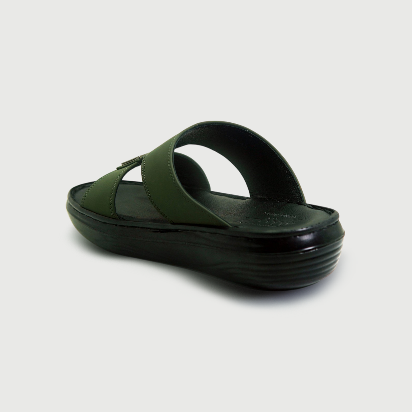 SPENZO - Art.736 "Modern Luxe Slides" - Olive Green