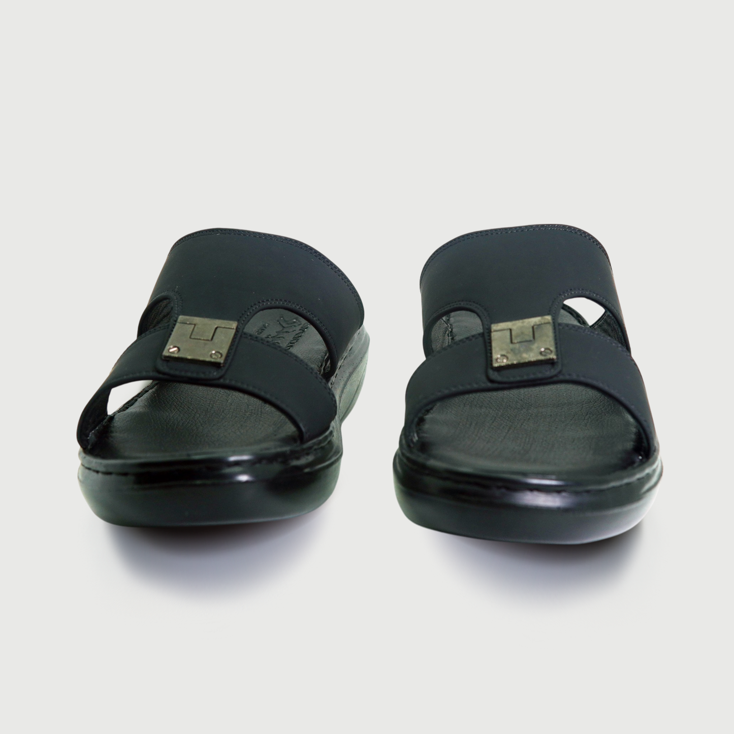 SPENZO - Art.736 "Modern Luxe Slides" - Full Black