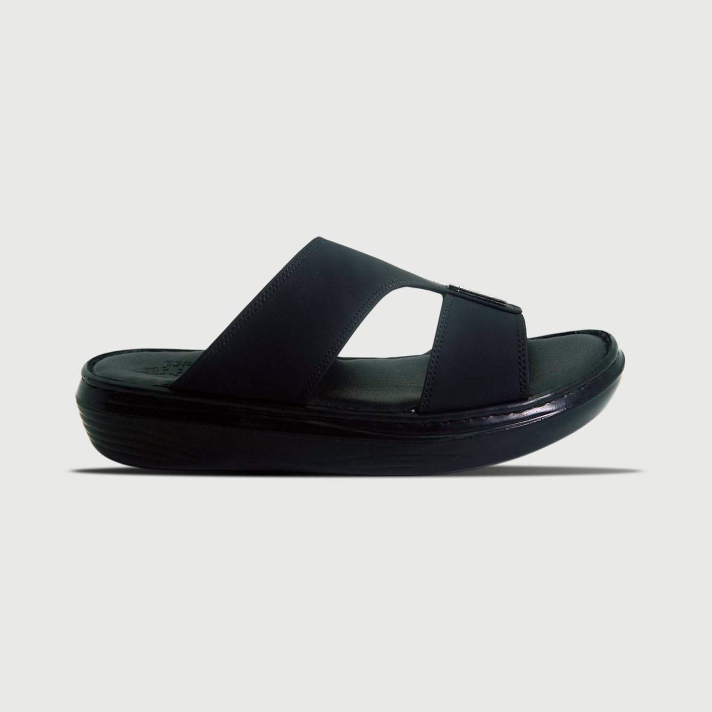 SPENZO - Art.736 "Modern Luxe Slides" - Full Black