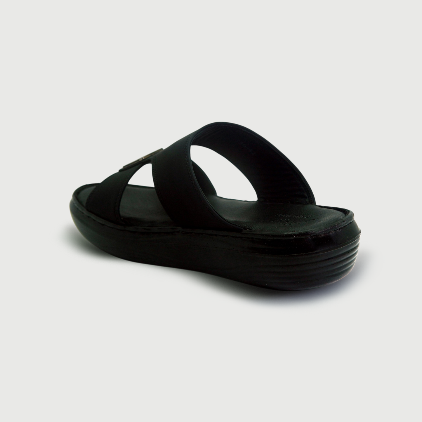 SPENZO - Art.736 "Modern Luxe Slides" - Full Black